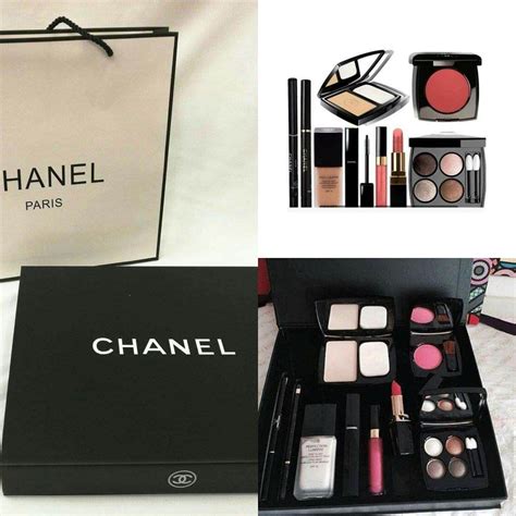 chanel make up tas|chanel makeup set.